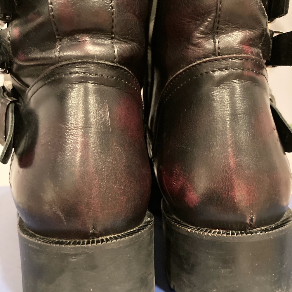 Napoleoni Moto Chunky Boots size 38 - Picture 11 of 13